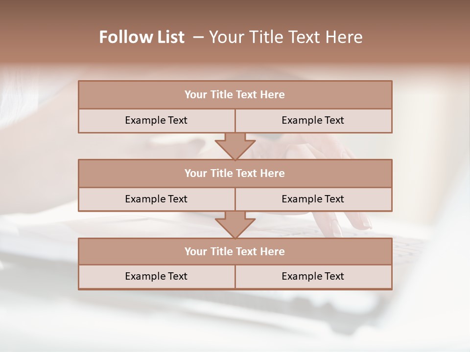 A Woman Holding A Credit Card While Typing On A Laptop PowerPoint Template