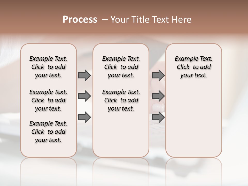 A Woman Holding A Credit Card While Typing On A Laptop PowerPoint Template