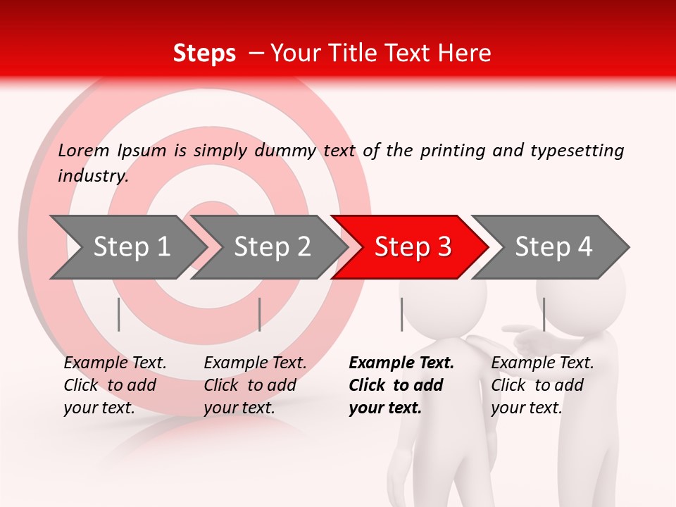 Reflection Pointing Coaching PowerPoint Template