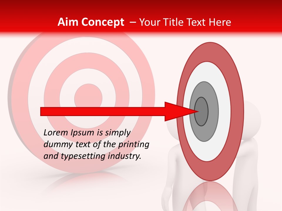 Reflection Pointing Coaching PowerPoint Template