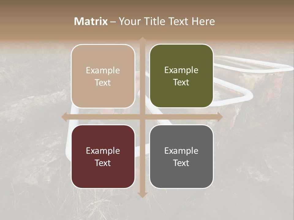 Bathtub Relaxation Alone PowerPoint Template