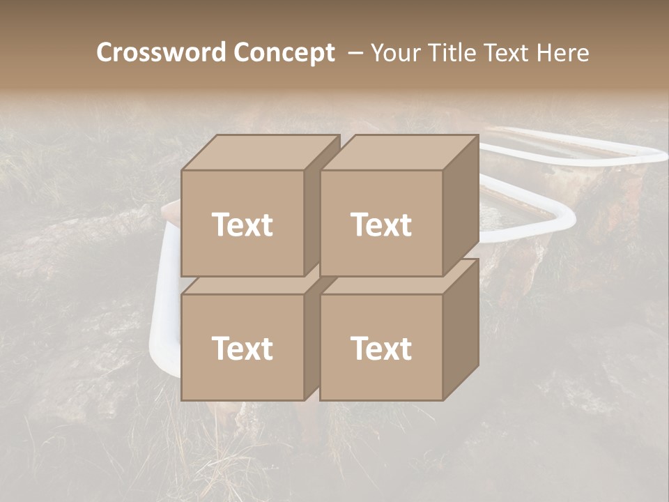 Bathtub Relaxation Alone PowerPoint Template