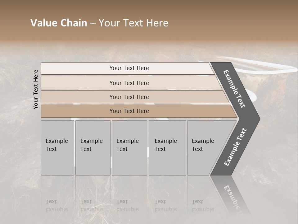 Bathtub Relaxation Alone PowerPoint Template