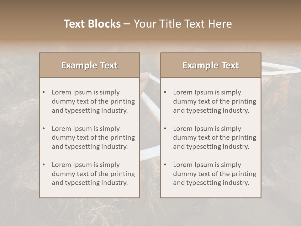 Bathtub Relaxation Alone PowerPoint Template