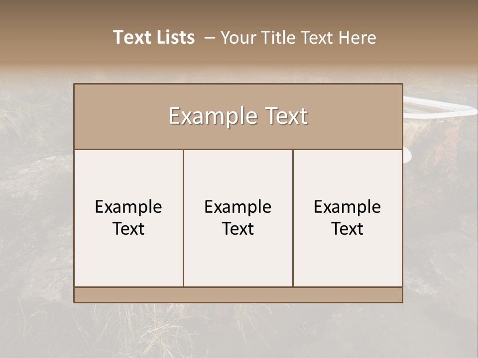 Bathtub Relaxation Alone PowerPoint Template