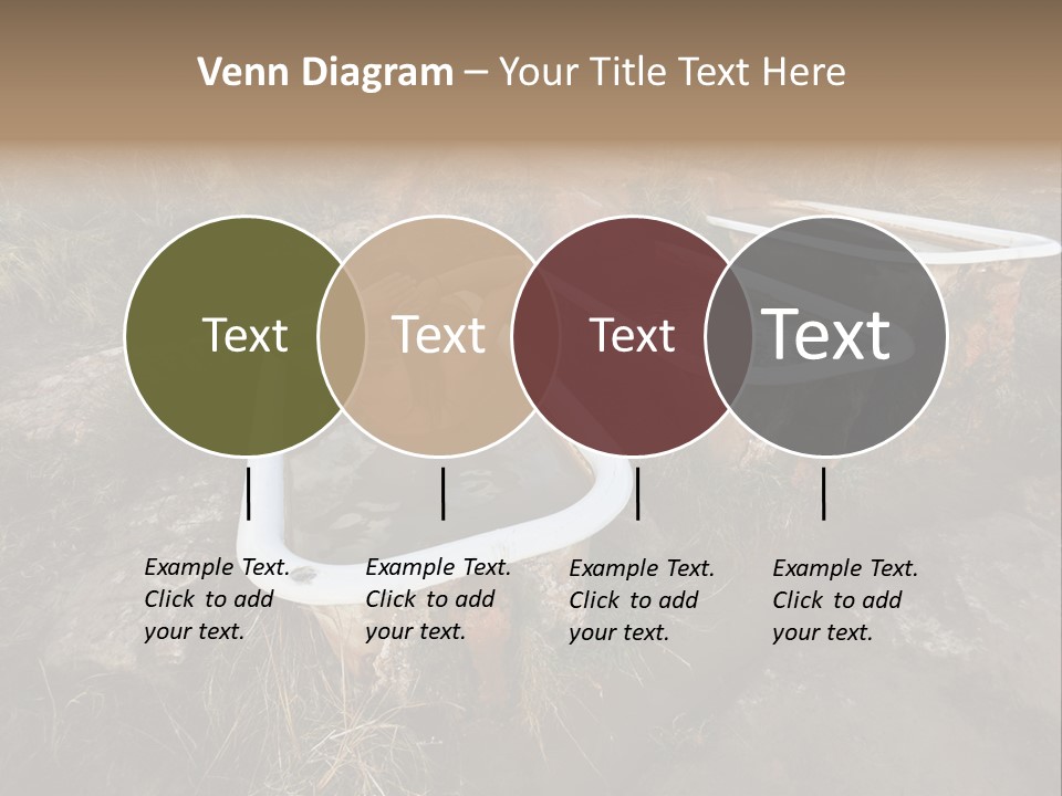 Bathtub Relaxation Alone PowerPoint Template