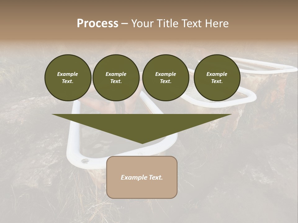 Bathtub Relaxation Alone PowerPoint Template