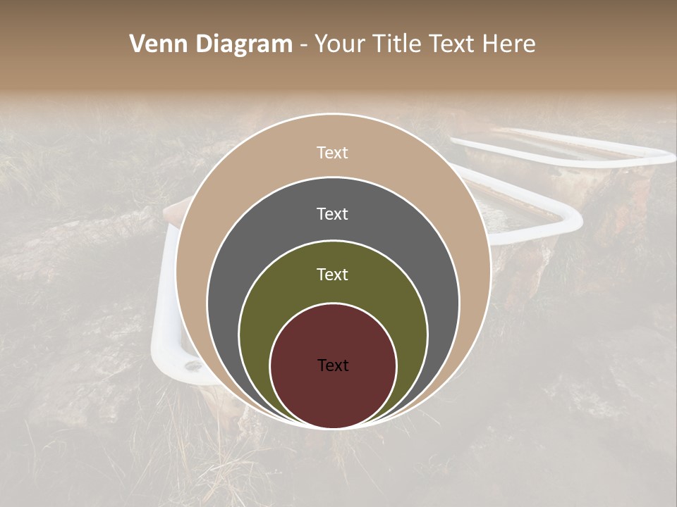 Bathtub Relaxation Alone PowerPoint Template