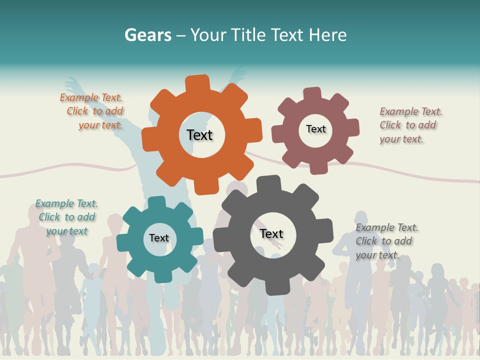 Graphic Outdoors Champion PowerPoint Template