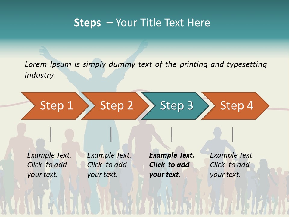 Graphic Outdoors Champion PowerPoint Template
