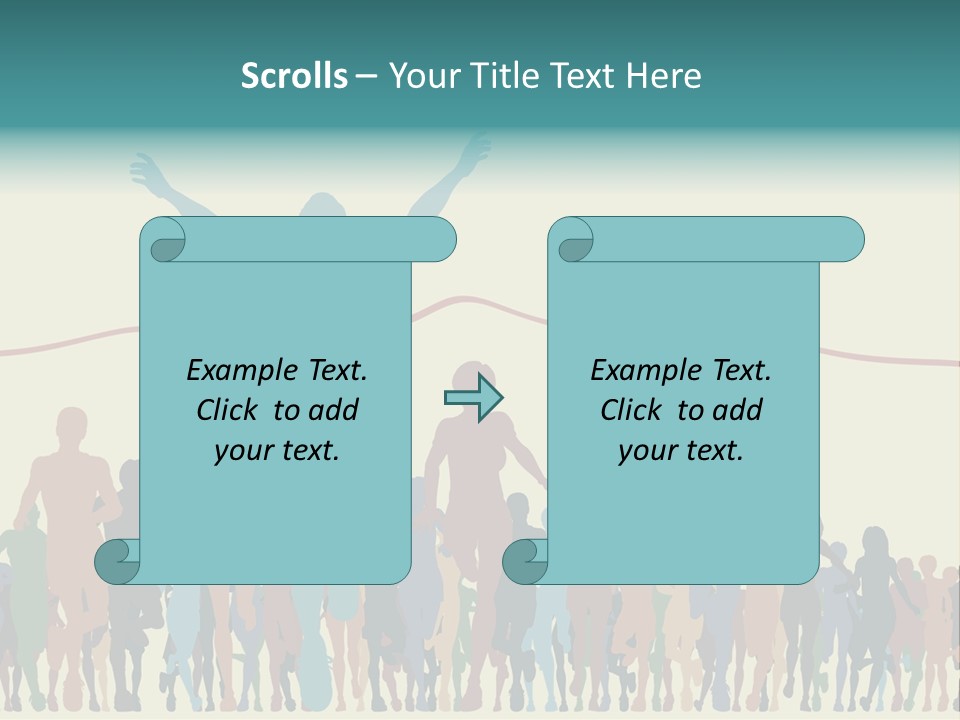 Graphic Outdoors Champion PowerPoint Template