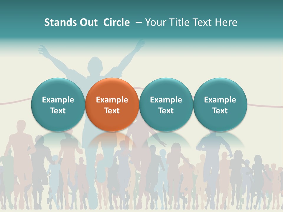 Graphic Outdoors Champion PowerPoint Template