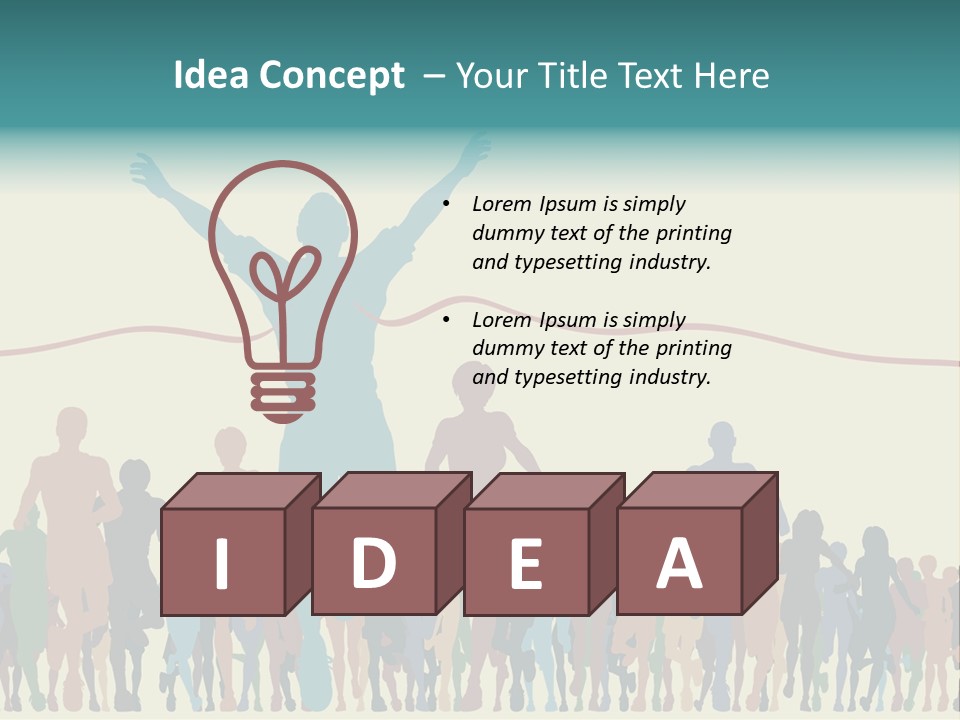 Graphic Outdoors Champion PowerPoint Template