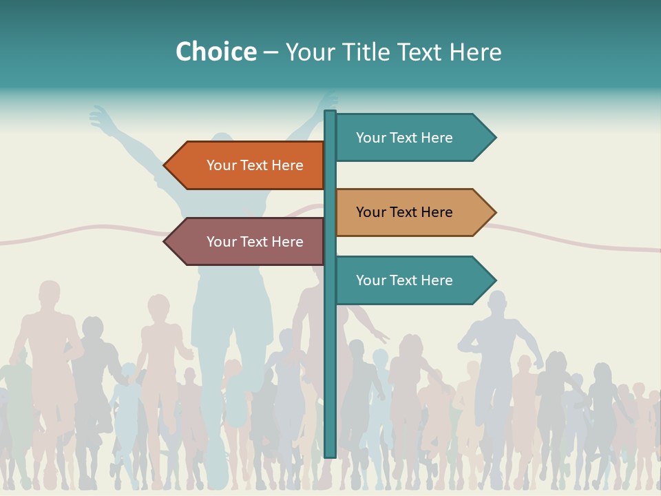 Graphic Outdoors Champion PowerPoint Template