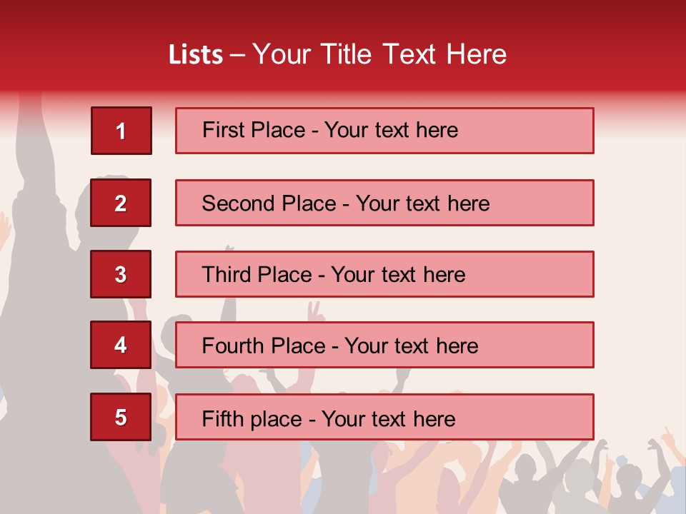 Body Copy Space Concert PowerPoint Template