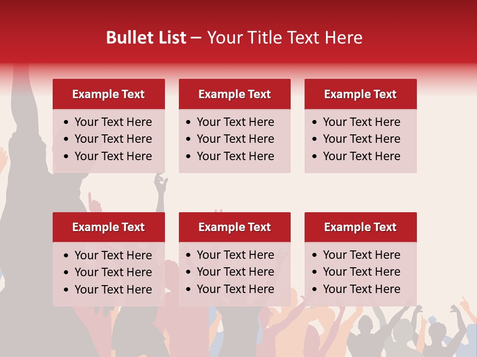 Body Copy Space Concert PowerPoint Template