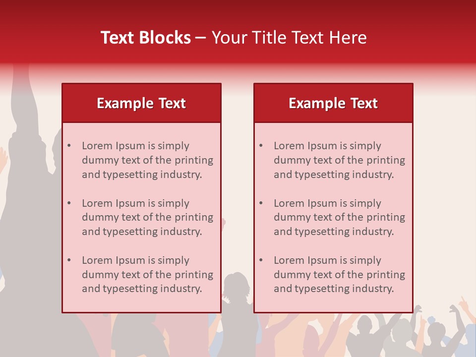 Body Copy Space Concert PowerPoint Template
