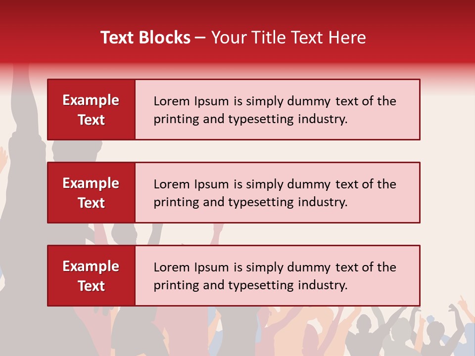 Body Copy Space Concert PowerPoint Template