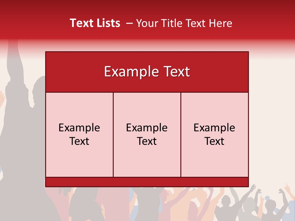 Body Copy Space Concert PowerPoint Template
