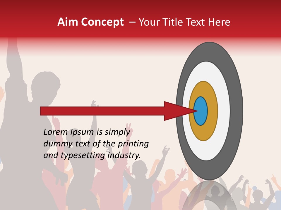 Body Copy Space Concert PowerPoint Template