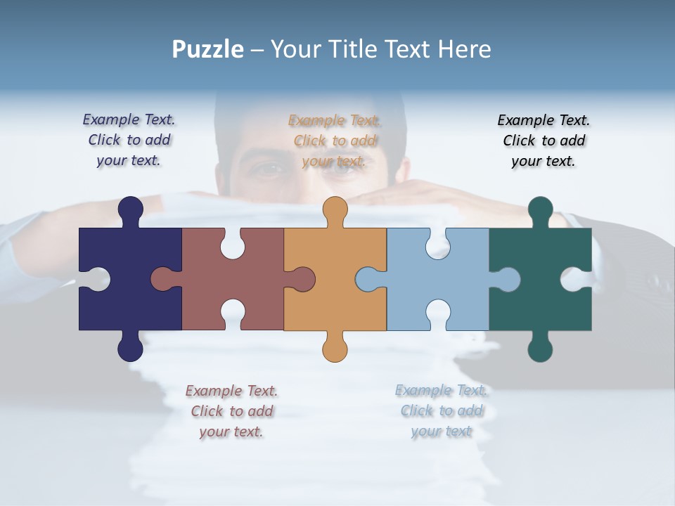 Sit Style Rays PowerPoint Template