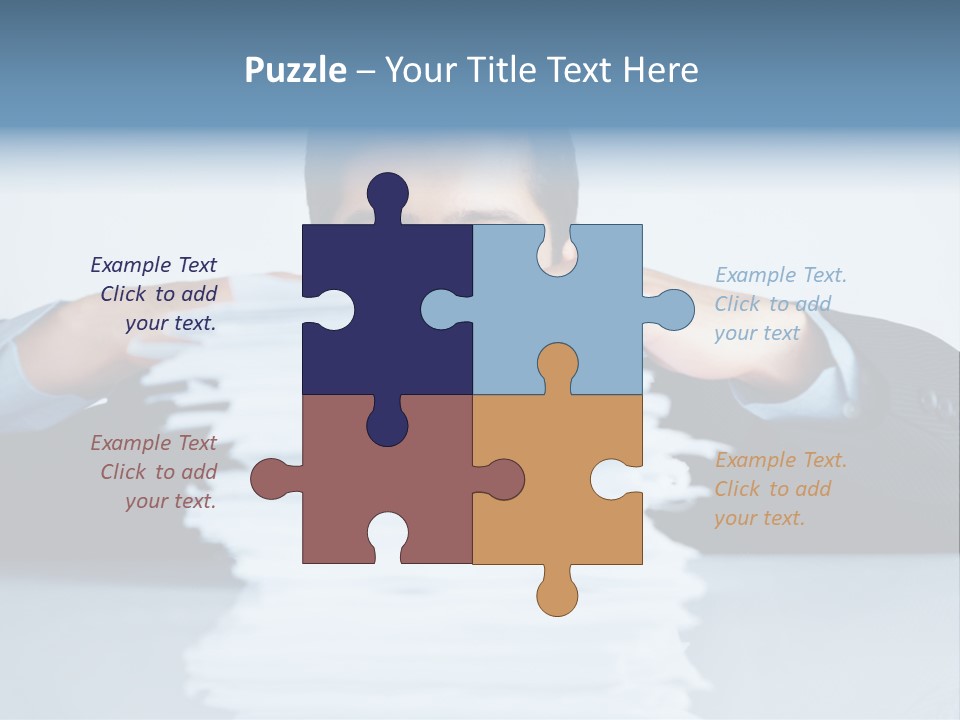 Sit Style Rays PowerPoint Template