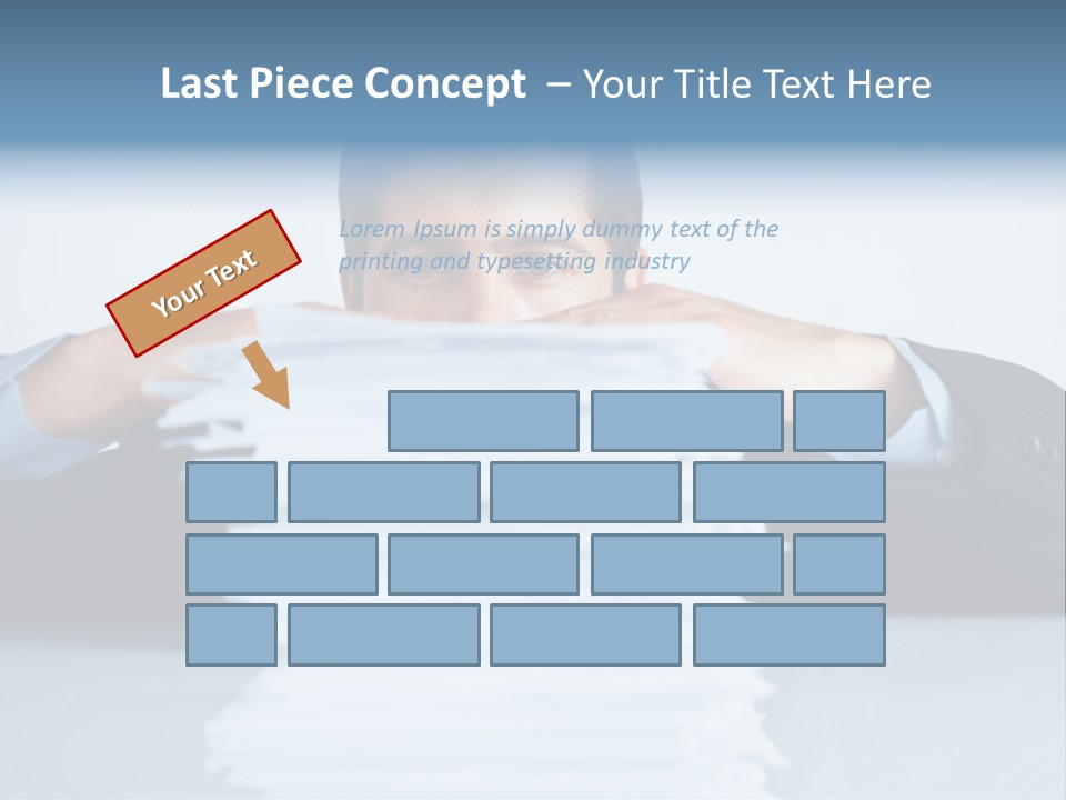 Sit Style Rays PowerPoint Template