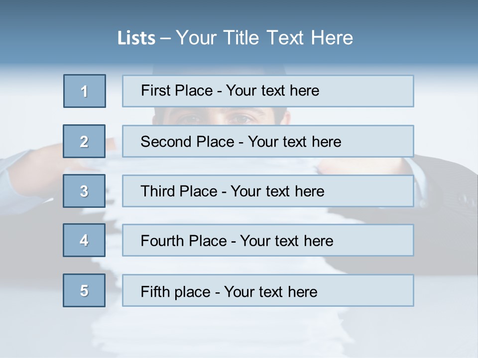 Sit Style Rays PowerPoint Template