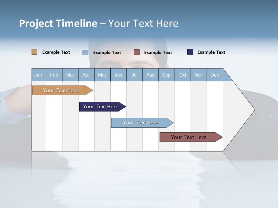 Sit Style Rays PowerPoint Template