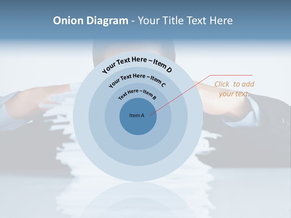 Sit Style Rays PowerPoint Template