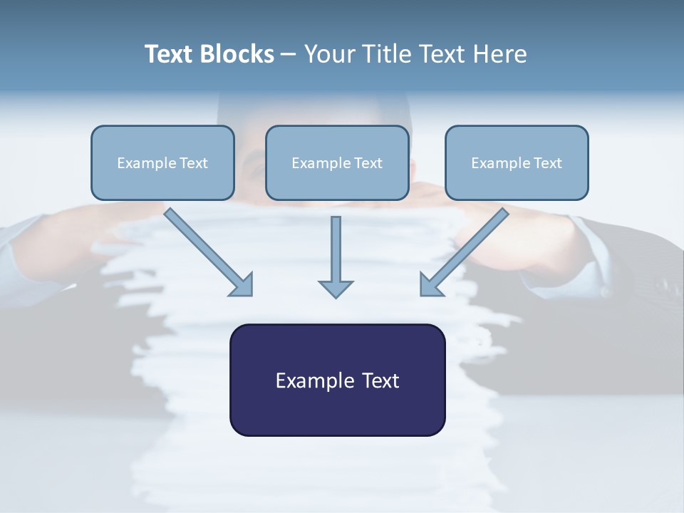 Sit Style Rays PowerPoint Template