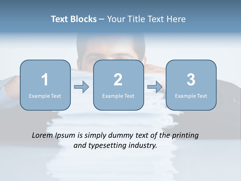 Sit Style Rays PowerPoint Template