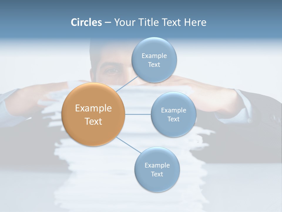 Sit Style Rays PowerPoint Template
