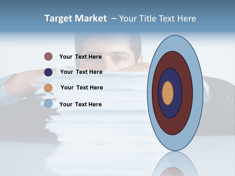 Sit Style Rays PowerPoint Template