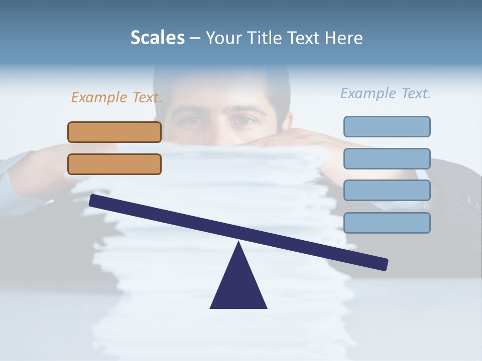 Sit Style Rays PowerPoint Template