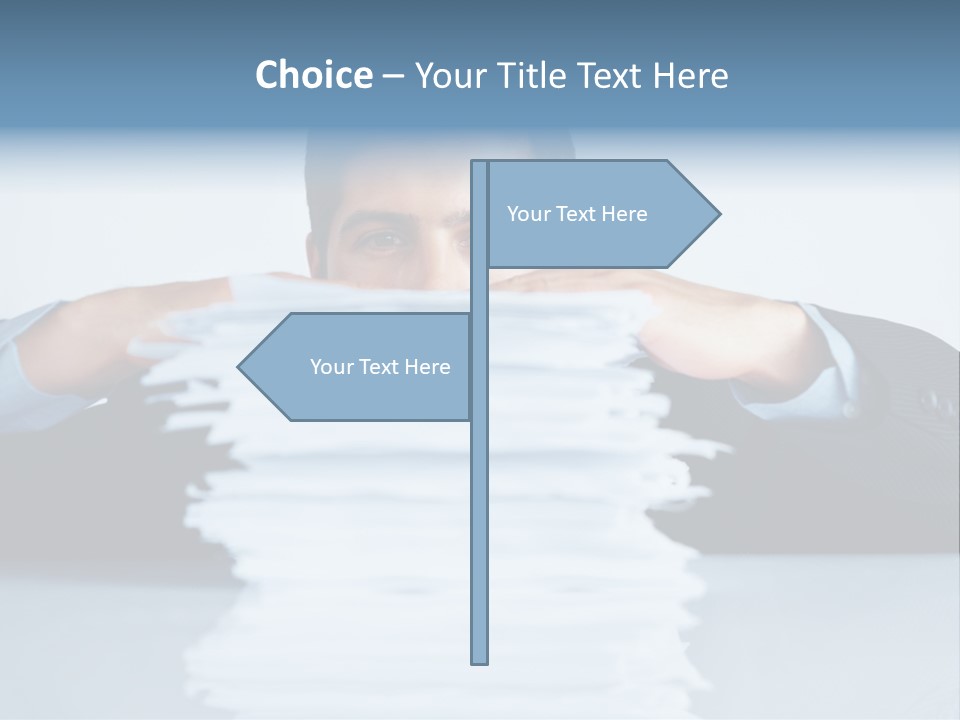Sit Style Rays PowerPoint Template