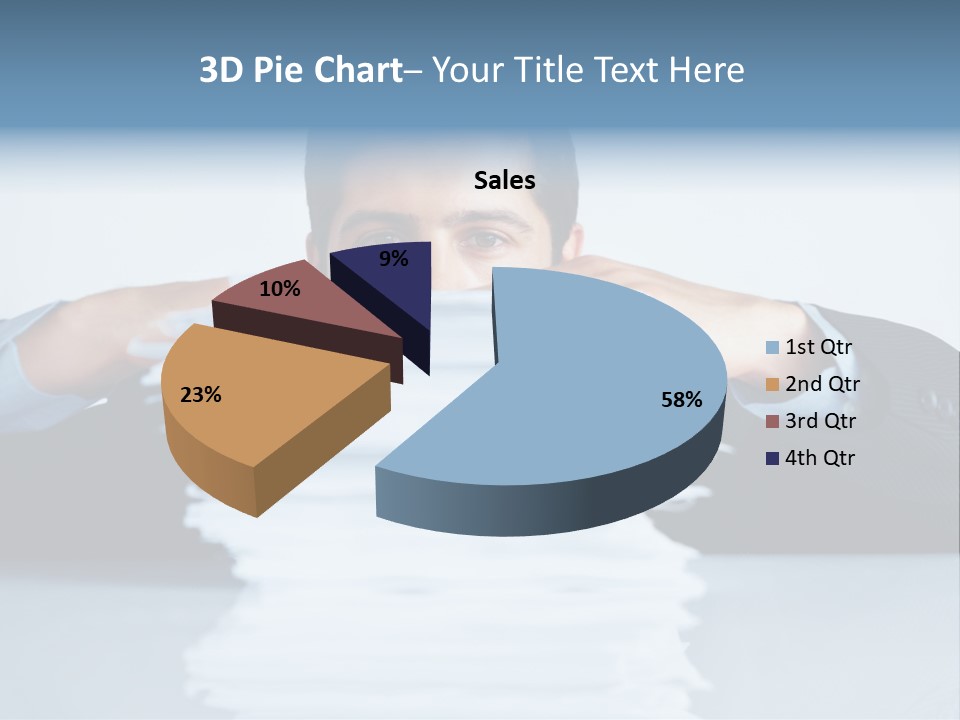 Sit Style Rays PowerPoint Template