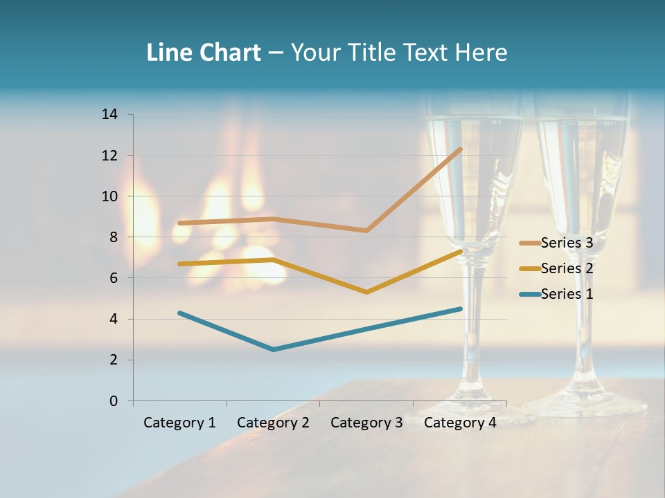 People Glass Beverage PowerPoint Template