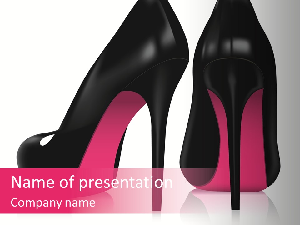 Luxury Female Attractive PowerPoint Template