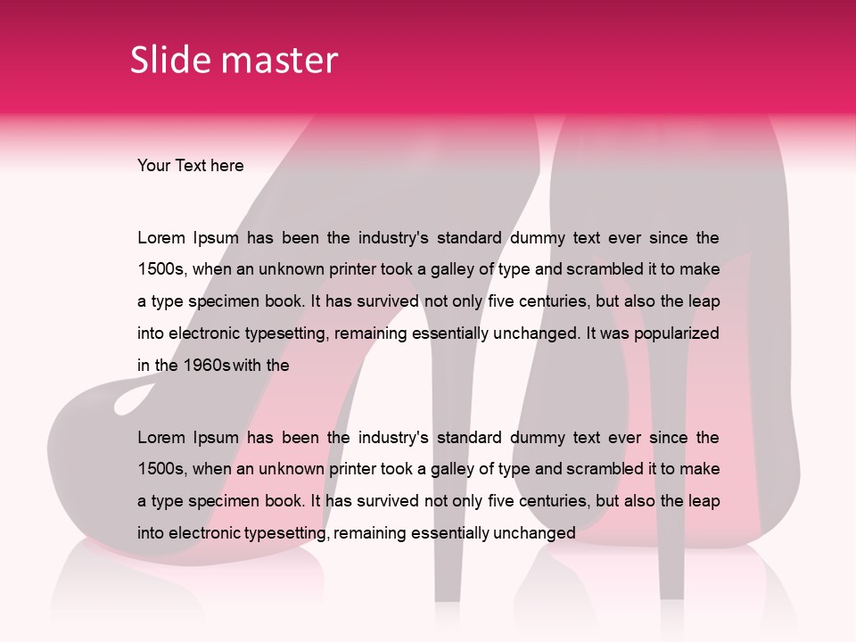 Luxury Female Attractive PowerPoint Template