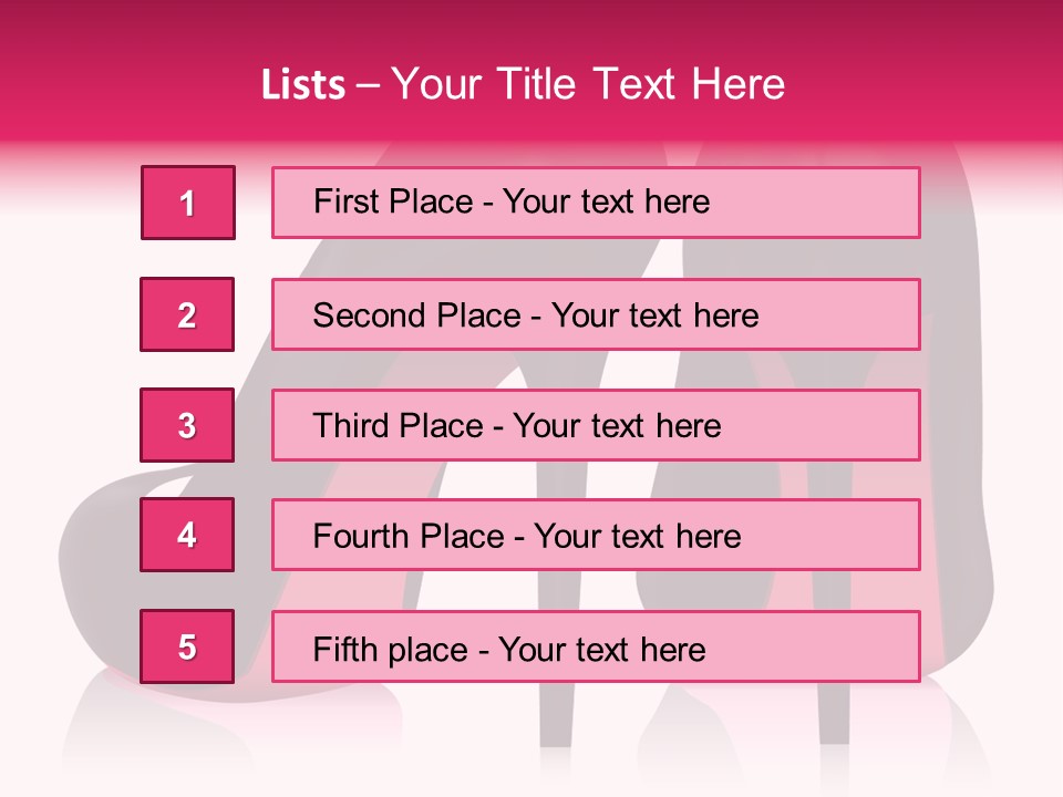 Luxury Female Attractive PowerPoint Template