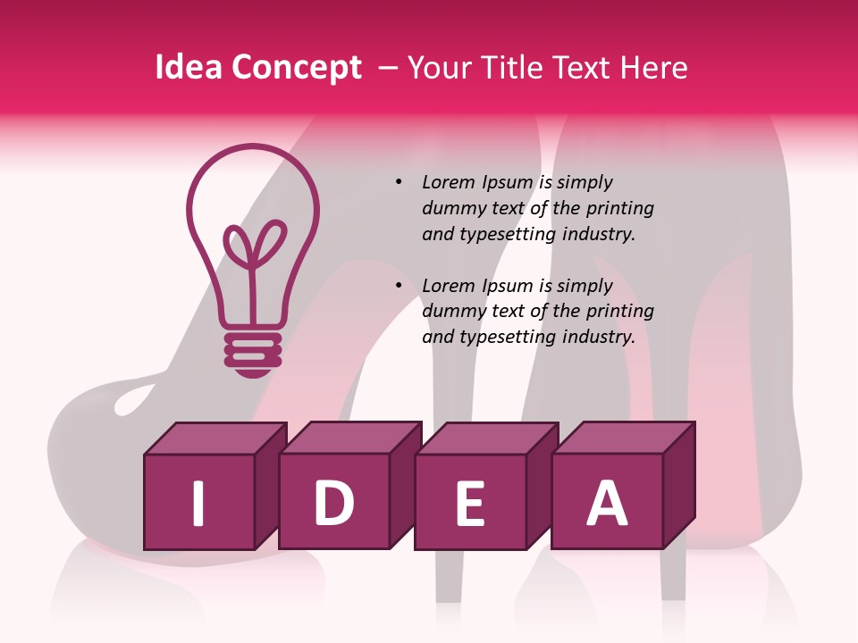 Luxury Female Attractive PowerPoint Template