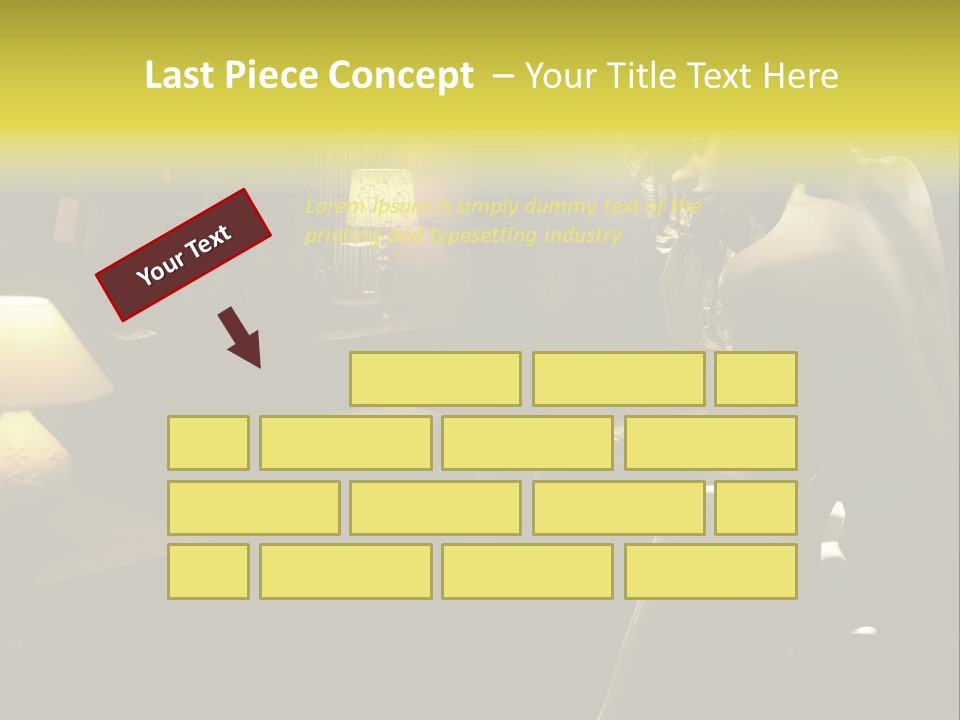 Sit Style Rays PowerPoint Template