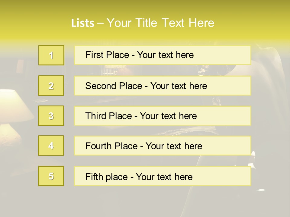 Sit Style Rays PowerPoint Template