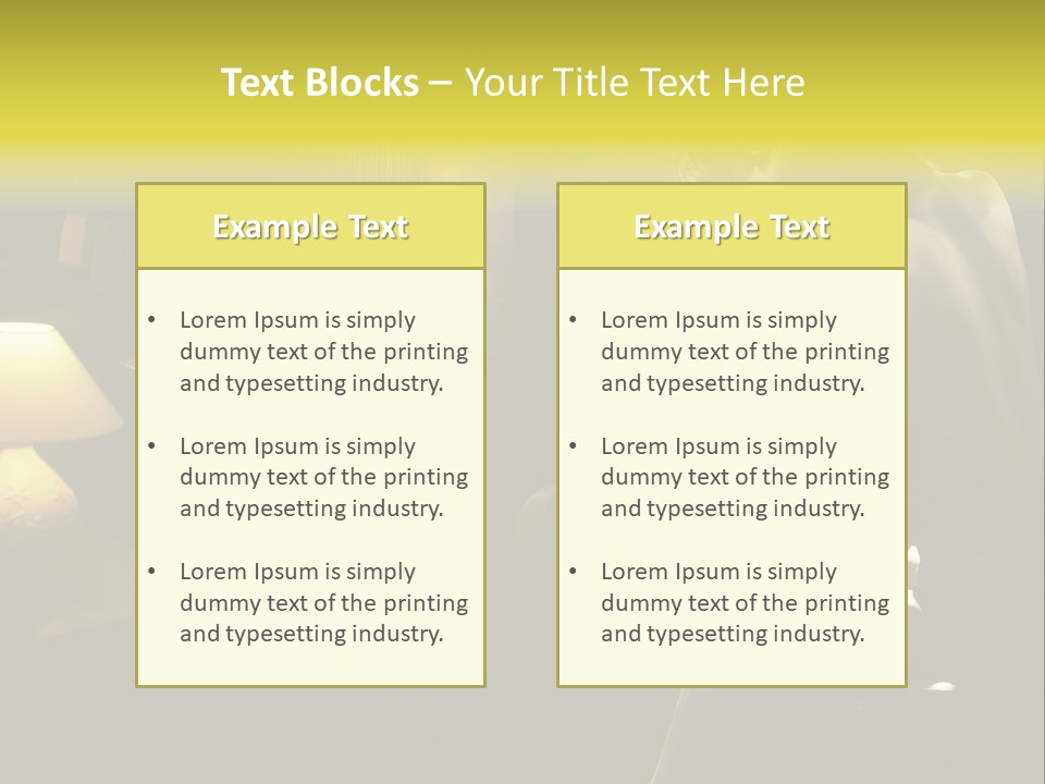 Sit Style Rays PowerPoint Template