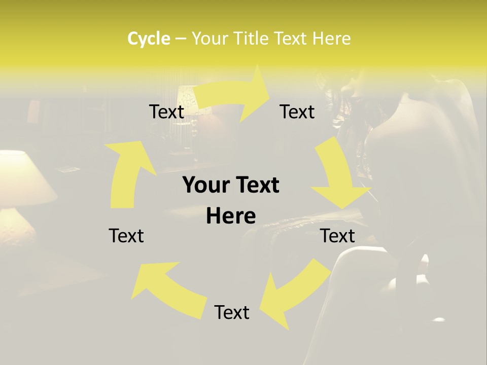 Sit Style Rays PowerPoint Template