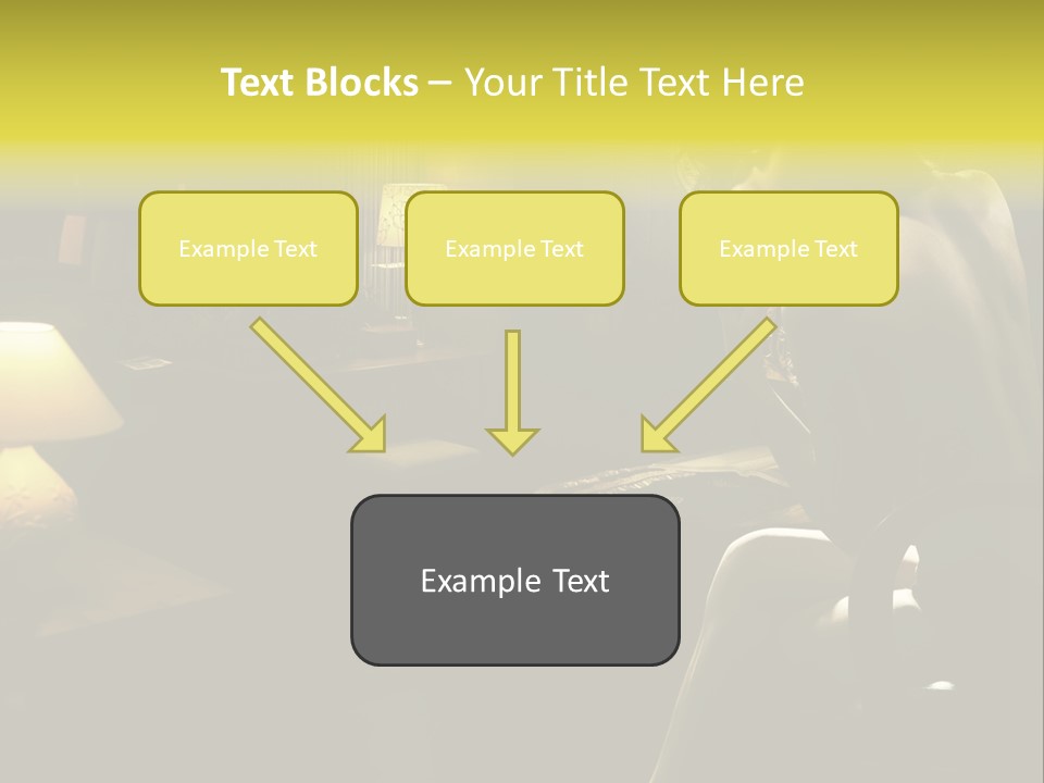 Sit Style Rays PowerPoint Template