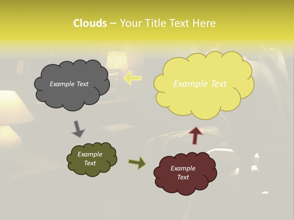 Sit Style Rays PowerPoint Template
