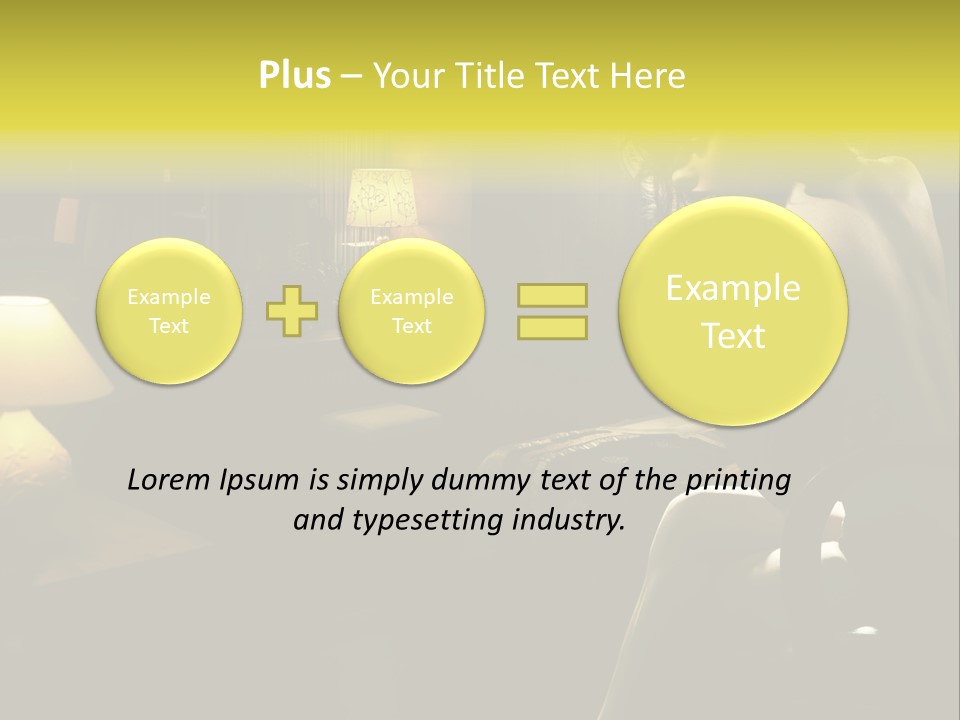 Sit Style Rays PowerPoint Template