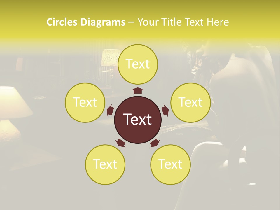 Sit Style Rays PowerPoint Template